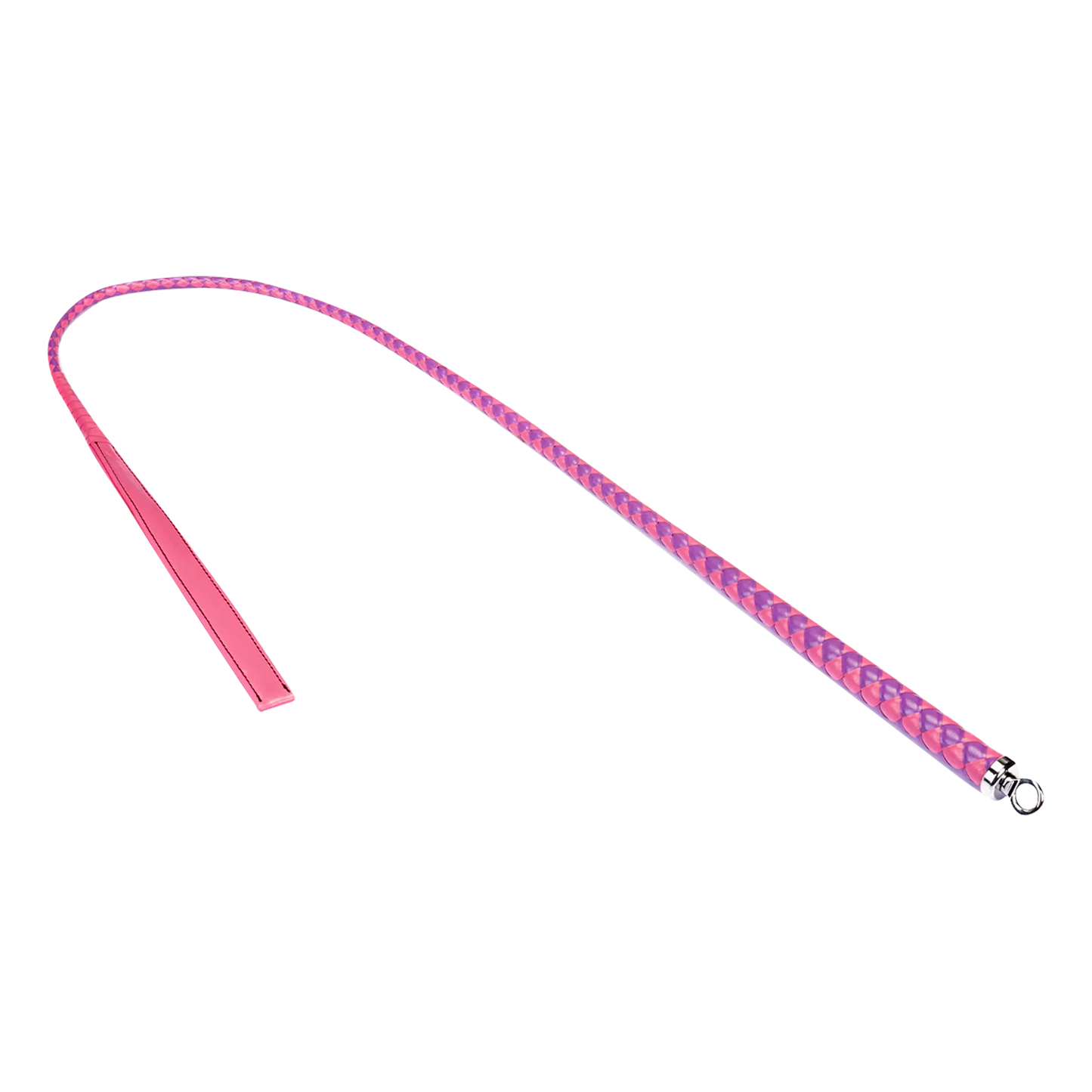 RISE - BDSM Zweep - Feather Wide Single Tail - Roze/Paars-Rimbastore.com