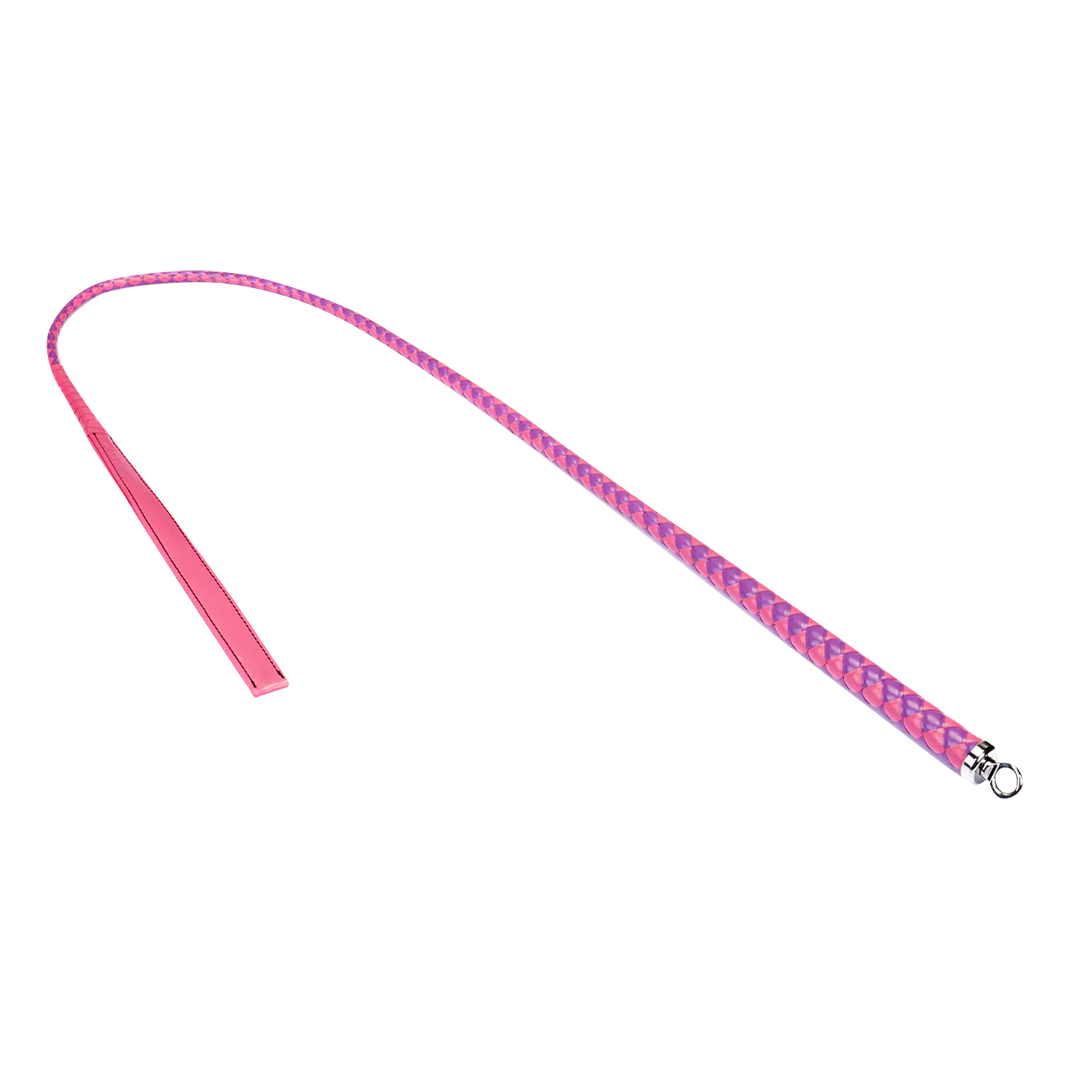 RISE - BDSM Zweep - Feather Wide Single Tail - Roze/Paars-Rimbastore.com