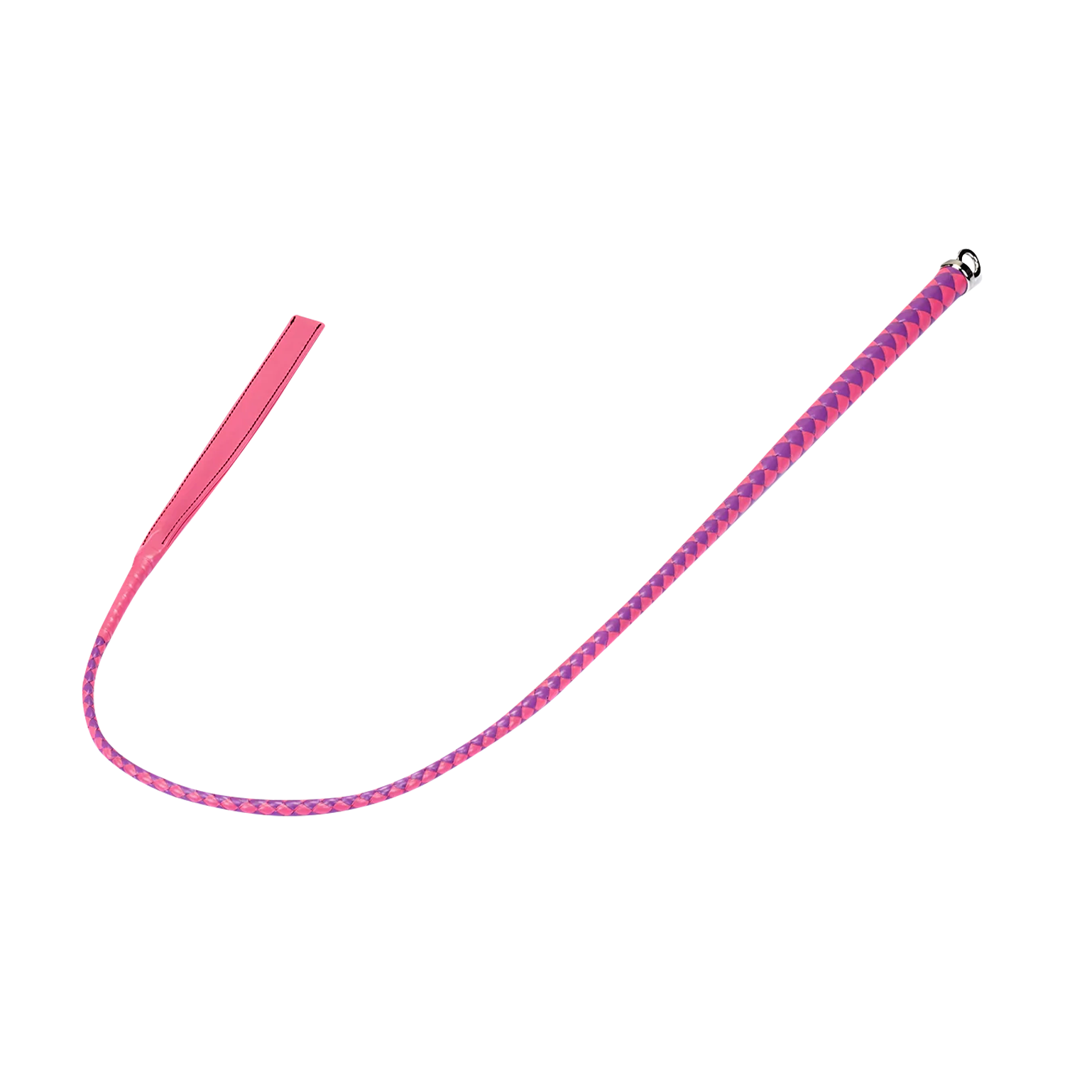 RISE - BDSM Zweep - Feather Wide Single Tail - Roze/Paars-Rimbastore.com