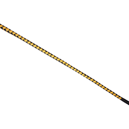 RISE - BDSM Zweep - Feather Wide Single Tail - Zwart/Goud-Rimbastore.com