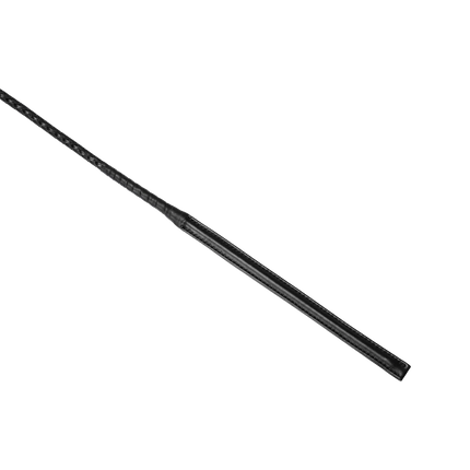 RISE - BDSM Zweep - Feather Wide Single Tail - Zwart-Rimbastore.com