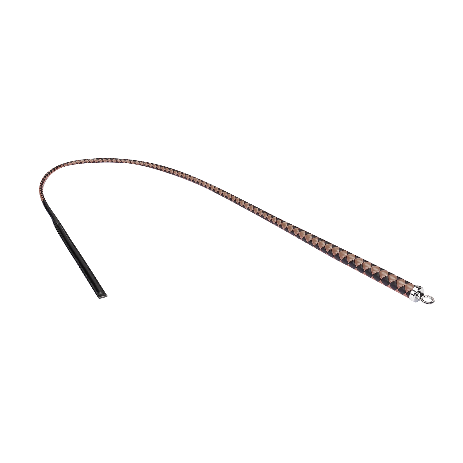 RISE - BDSM Zweep - Feather Wide Single Tail - Wijnrood/Zwart-Rimbastore.com