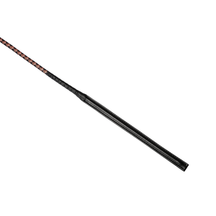 RISE - BDSM Zweep - Feather Wide Single Tail - Wijnrood/Zwart-Rimbastore.com