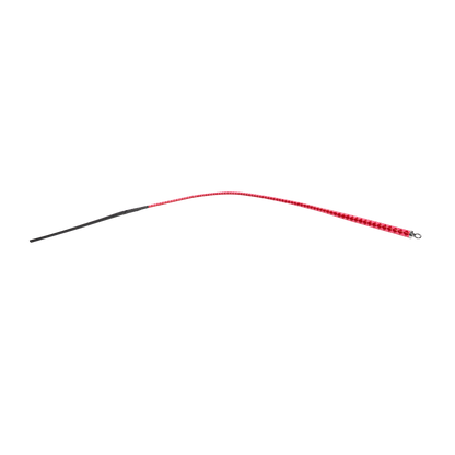 RISE - BDSM Zweep - Feather Slim Single Tail - Rood/Roze-Rimbastore.com