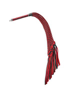 RISE - Cat O' Nine BDSM Zweep - Heavy - Zwart/Rood-Rimbastore.com