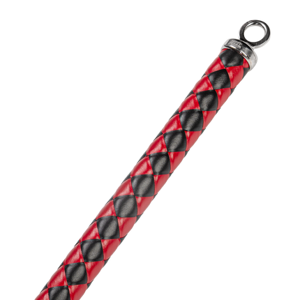 RISE - Cat O' Nine BDSM Zweep - Heavy - Zwart/Rood-Rimbastore.com