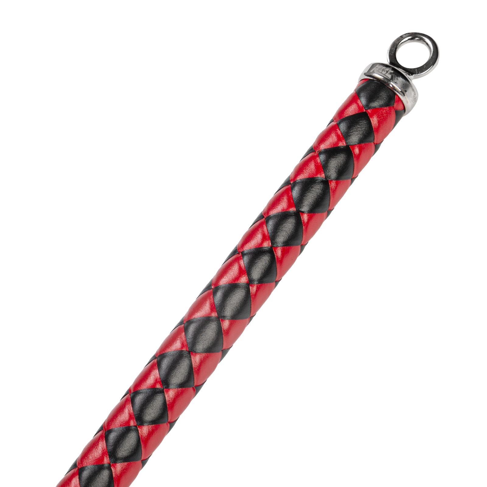 RISE - Cat O' Nine BDSM Zweep - Heavy - Zwart/Rood-Rimbastore.com