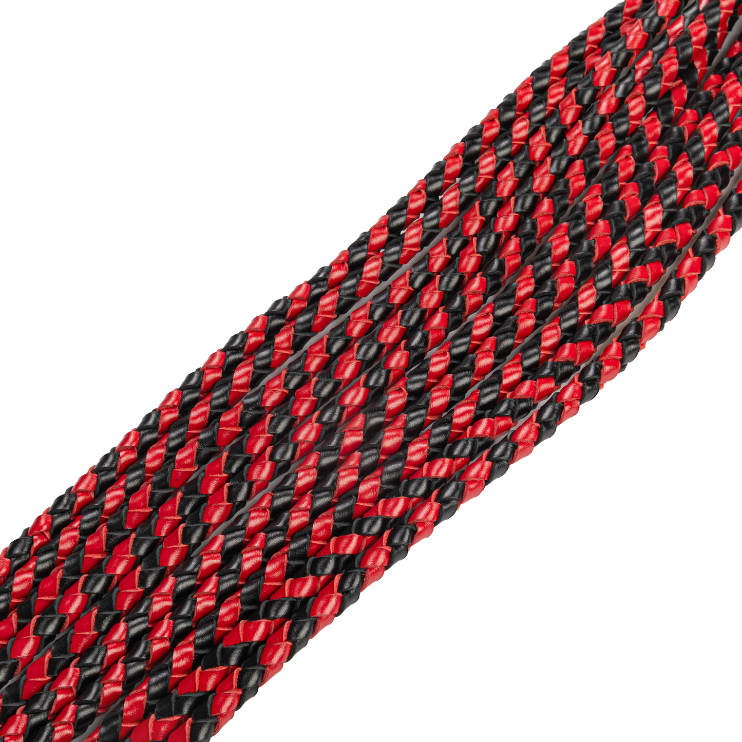 RISE - Cat O' Nine BDSM Zweep - Heavy - Zwart/Rood-Rimbastore.com