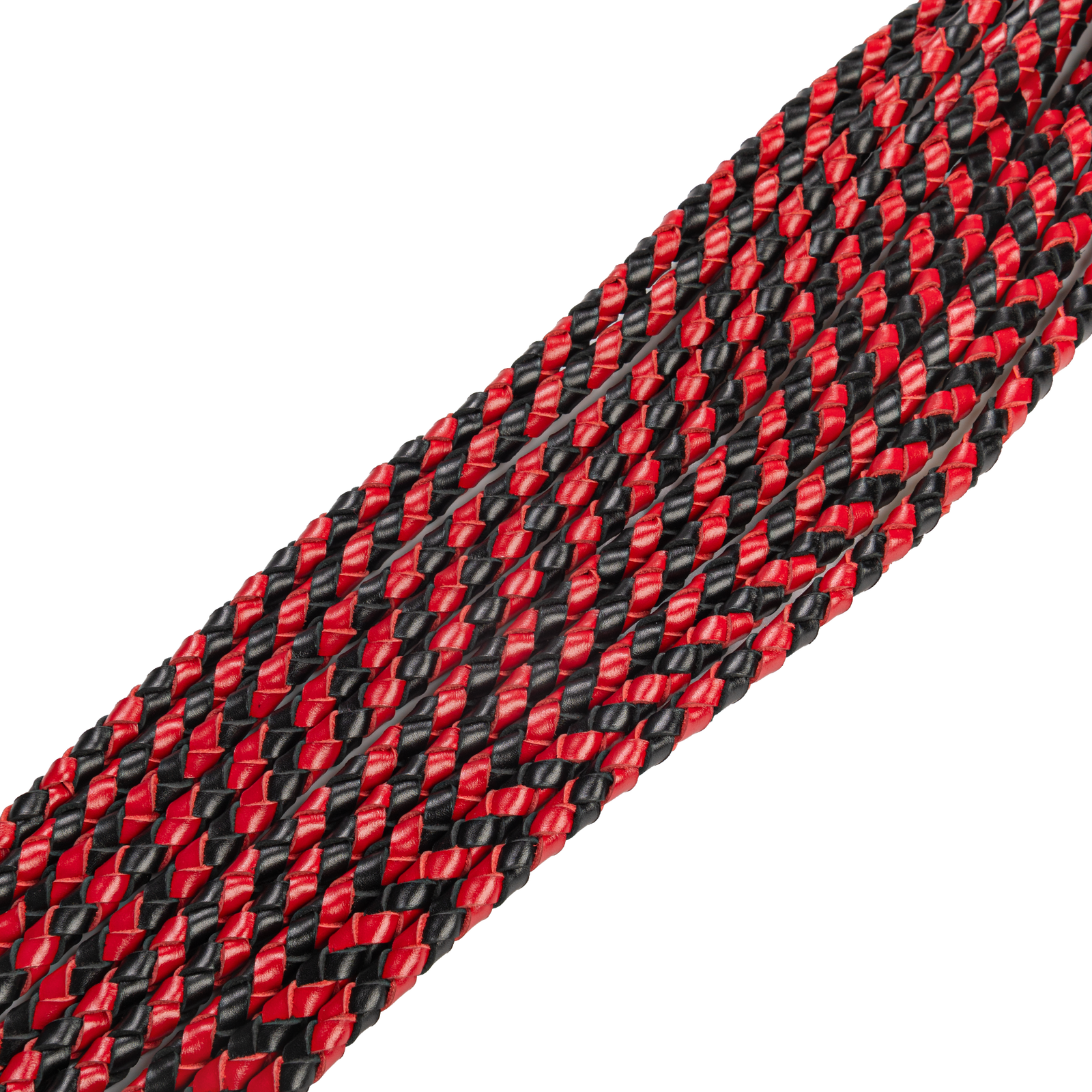 RISE - Cat O' Nine BDSM Zweep - Heavy - Zwart/Rood-Rimbastore.com