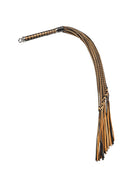 RISE - Cat O' Nine BDSM Zweep - Regular - Zwart/Goud-Rimbastore.com