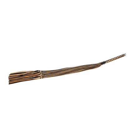 RISE - Cat O' Nine BDSM Zweep - Regular - Zwart/Goud-Rimbastore.com