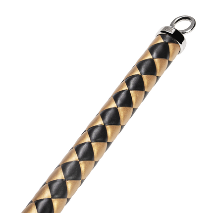 RISE - Cat O' Nine BDSM Zweep - Regular - Zwart/Goud-Rimbastore.com