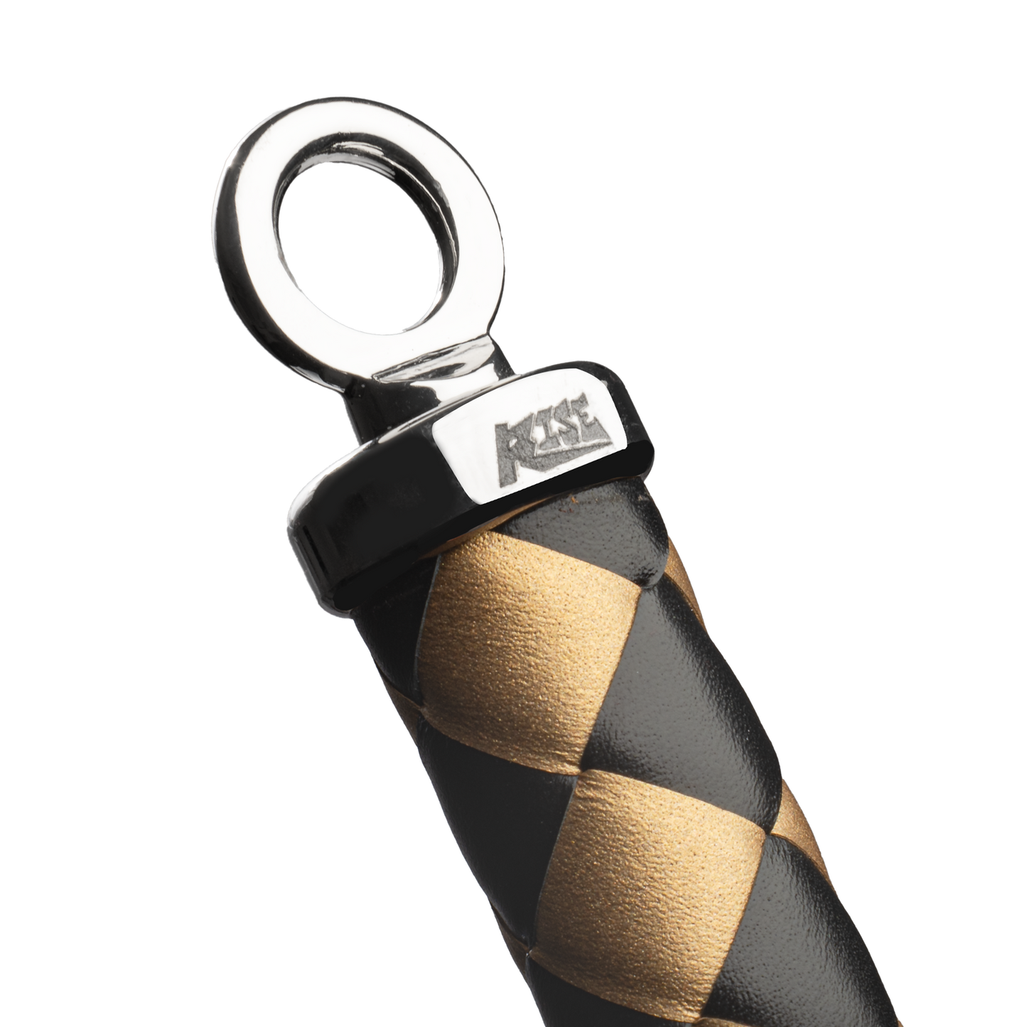 RISE - Cat O' Nine BDSM Zweep - Regular - Zwart/Goud-Rimbastore.com