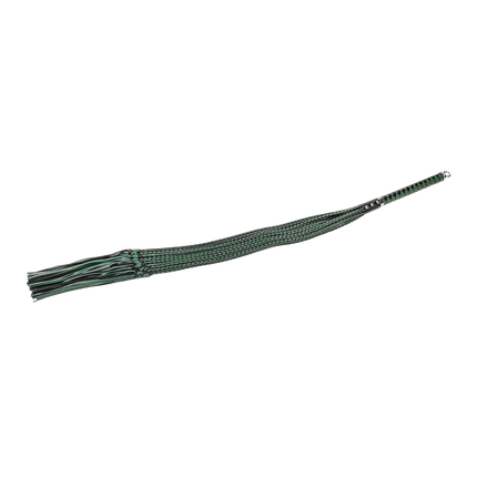 RISE - Cat O' Nine BDSM Zweep - Regular - Zwart/Groen-Rimbastore.com