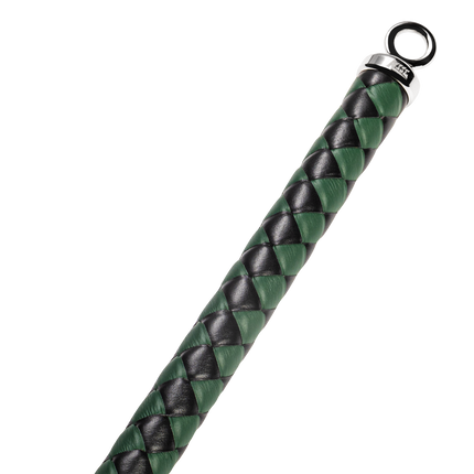 RISE - Cat O' Nine BDSM Zweep - Regular - Zwart/Groen-Rimbastore.com