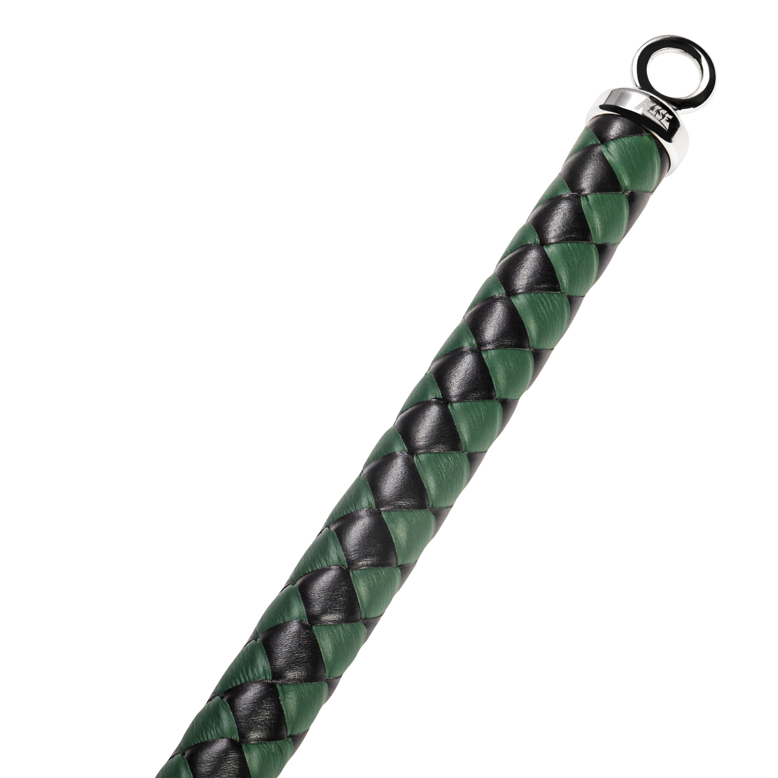 RISE - Cat O' Nine BDSM Zweep - Regular - Zwart/Groen-Rimbastore.com