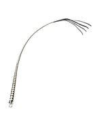 RISE - Japanse Bull Whip - 120 cm - Zwart/Wit-Erotiekvoordeel.nl