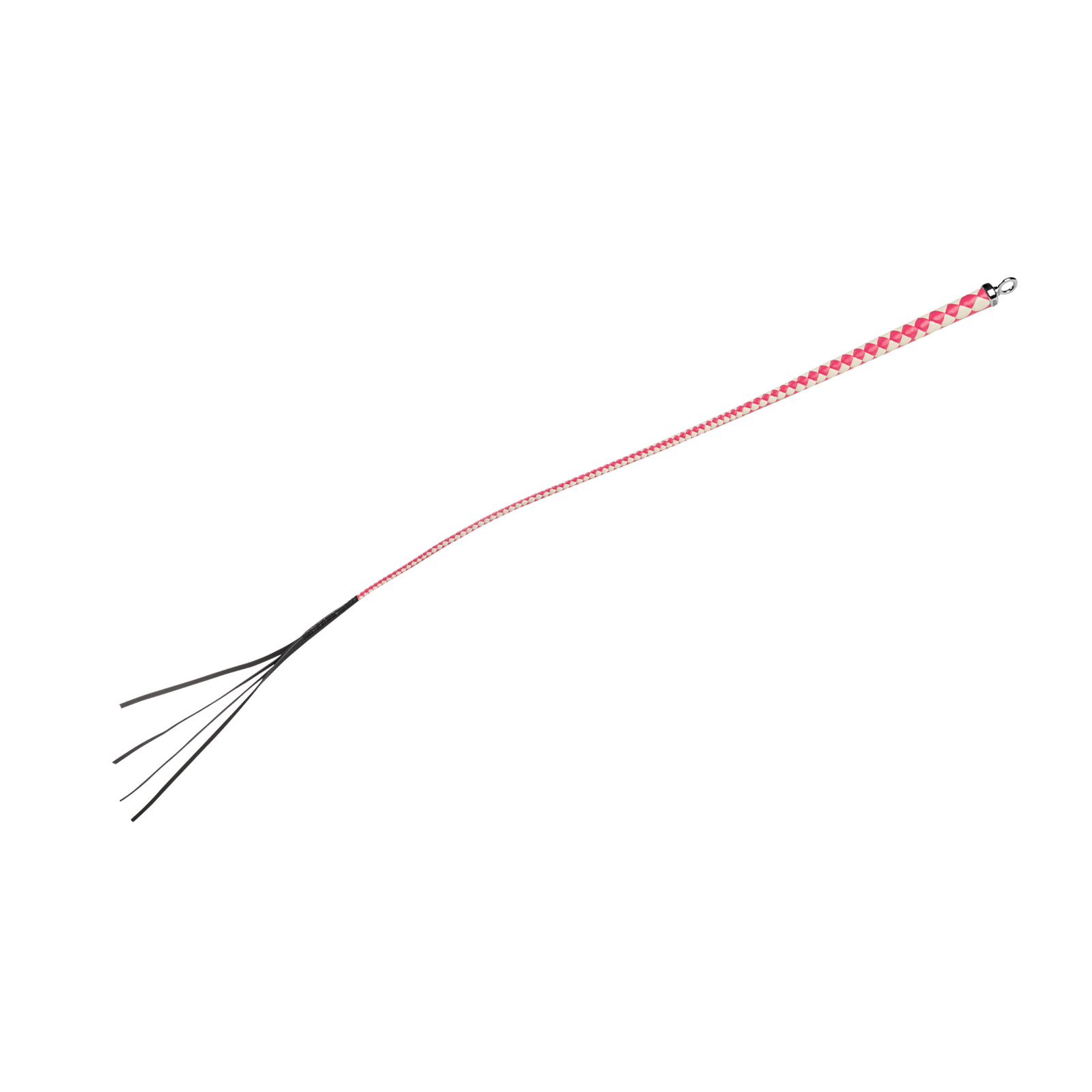 RISE - Japanse Bull Whip - 120 cm - Roze/Wit-Erotiekvoordeel.nl