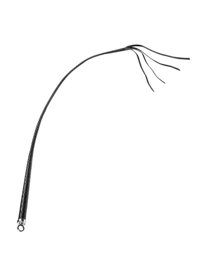 RISE - Japanse Bull Whip - 120 cm - Zwart-Erotiekvoordeel.nl