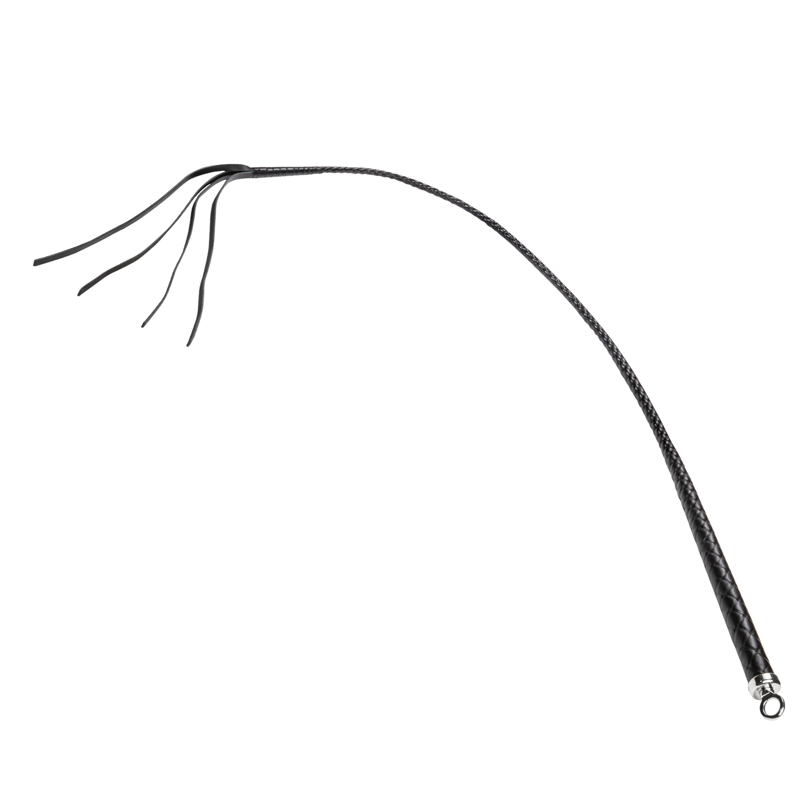 RISE - Japanse Bull Whip - 120 cm - Zwart-Erotiekvoordeel.nl
