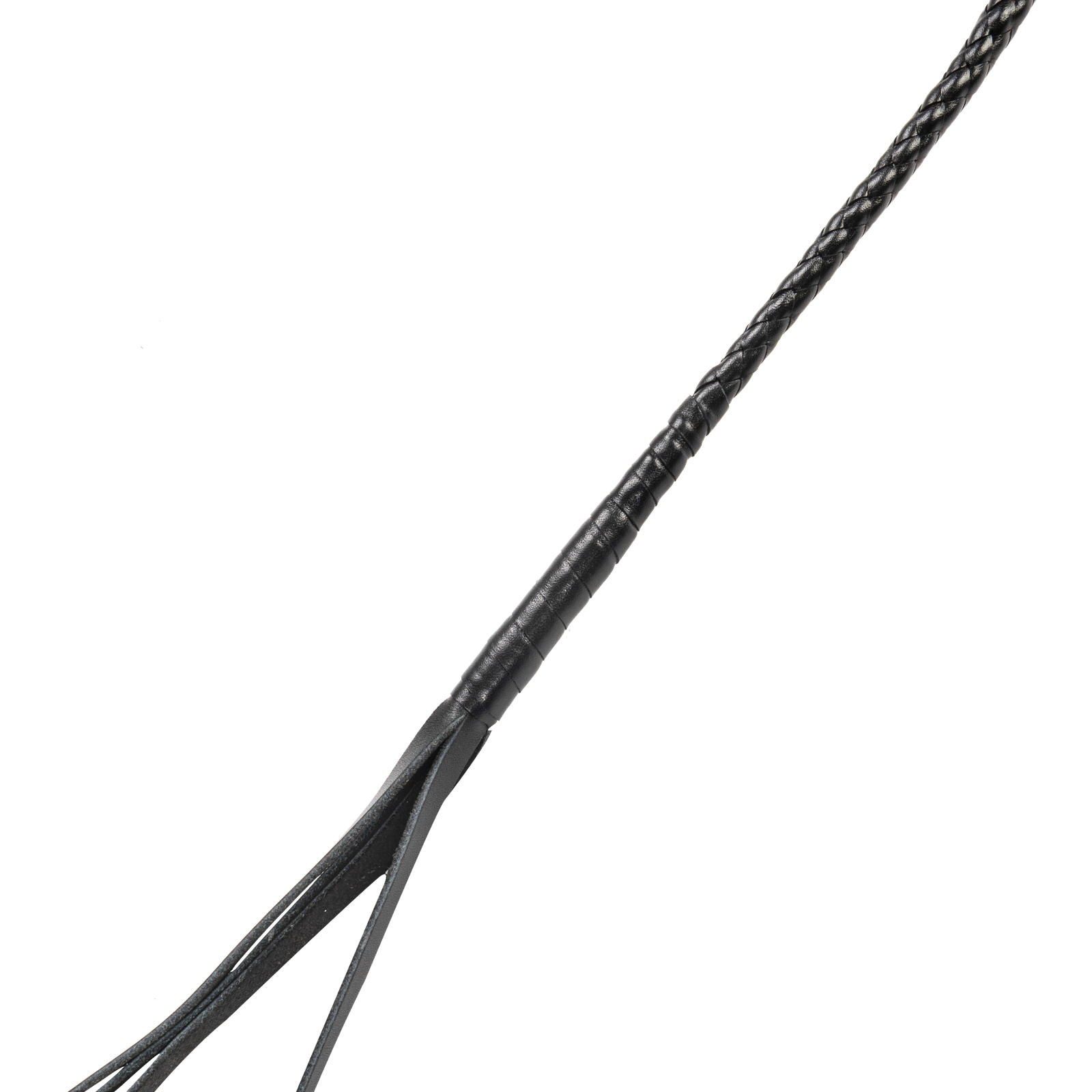 RISE - Japanse Bull Whip - 120 cm - Zwart-Erotiekvoordeel.nl