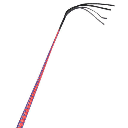 RISE - Japanse Bull Whip - 90 cm - Rood/Blauw-Erotiekvoordeel.nl