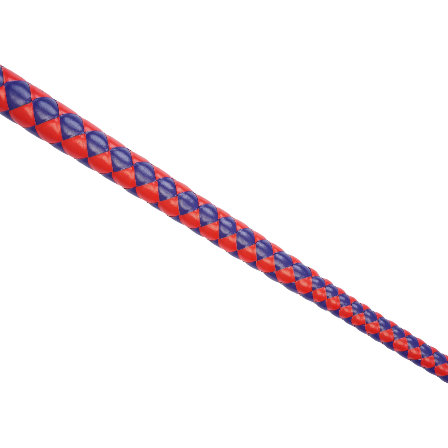RISE - Japanse Bull Whip - 90 cm - Rood/Blauw-Erotiekvoordeel.nl