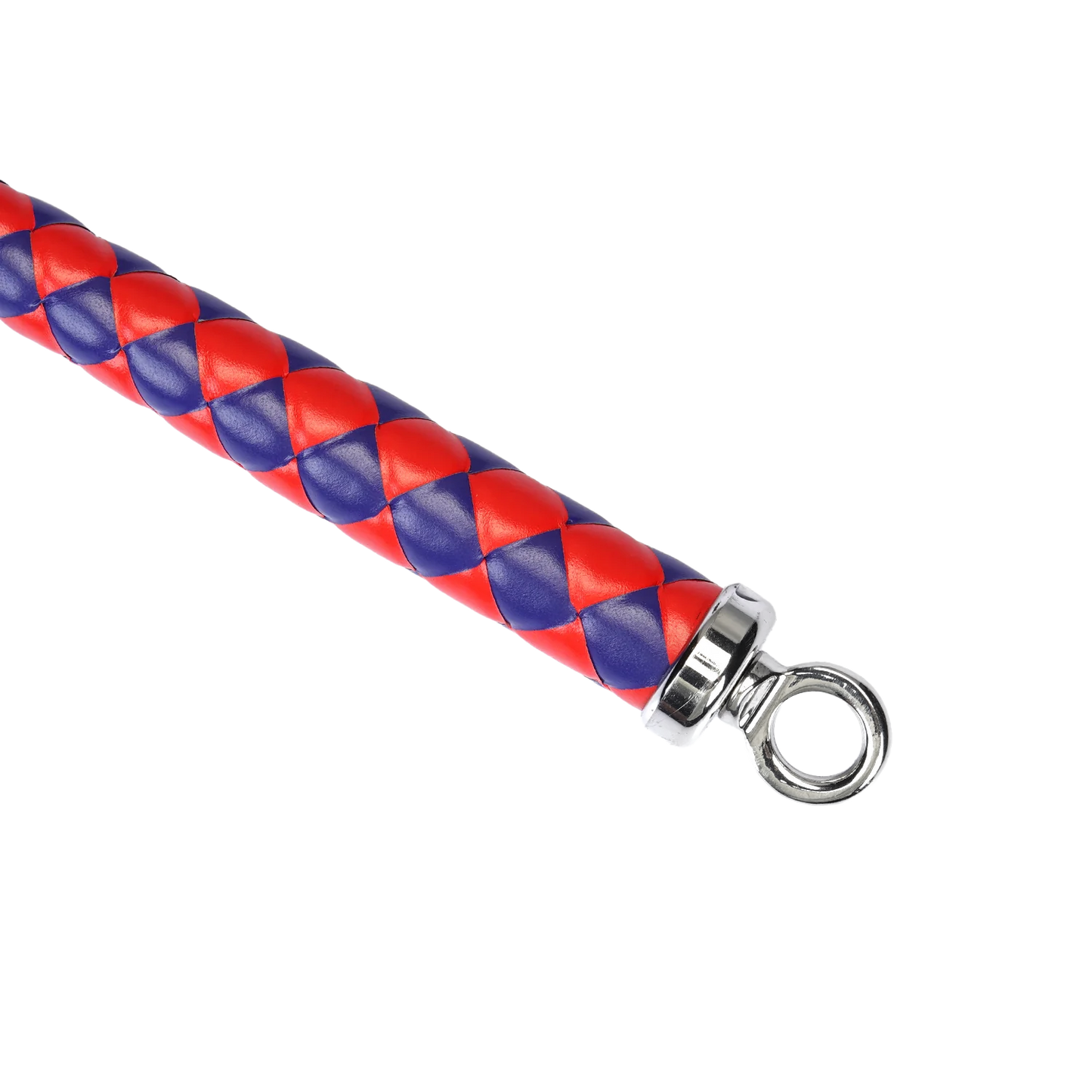 RISE - Japanse Bull Whip - 90 cm - Rood/Blauw-Erotiekvoordeel.nl