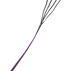 RISE - Japanse Bull Whip - 90 cm - Zwart/Paars-Erotiekvoordeel.nl