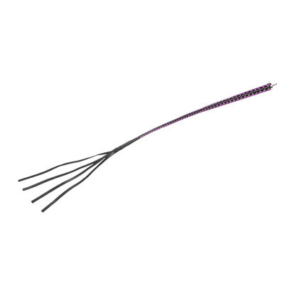 RISE - Japanse Bull Whip - 90 cm - Zwart/Paars-Erotiekvoordeel.nl