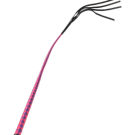 RISE - Japanse Bull Whip - 90 cm - Roze/Paars-Erotiekvoordeel.nl