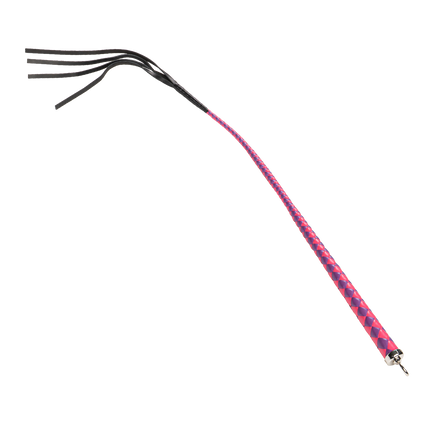 RISE - Japanse Bull Whip - 90 cm - Roze/Paars-Erotiekvoordeel.nl