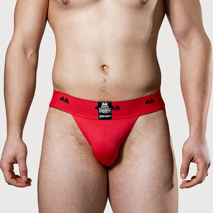 MM Original - REV2 - Reversible Jockstrap - Herenslip - Tailleband 5 cm - Zwart/Rood-Erotiekvoordeel.nl