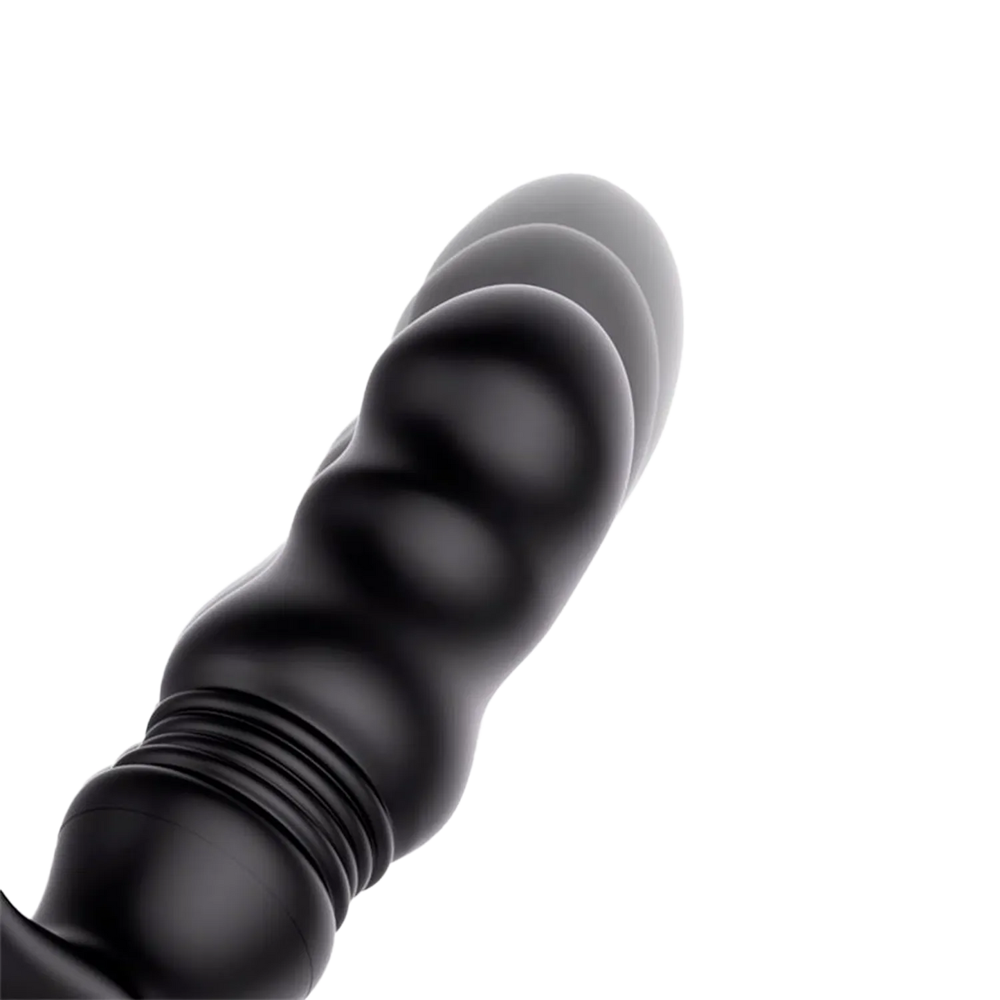 IY - Womp - Stoßender und vibrierender Prostatamassager mit Fernbedienung - Schwarz
