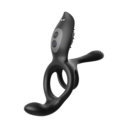 IY – Daxer – Vibrating Penis Extender with Remote Control – Black