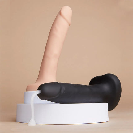 Strap-on-Me - Squirting Cum Dildo - Realistiche Spuitende Dildo - Zwart-Erotiekvoordeel.nl