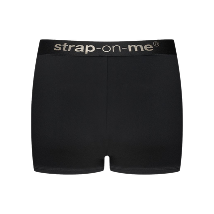 Strap-On-Me - Allure - Strap-On Harnas Short - Zwart-Erotiekvoordeel.nl