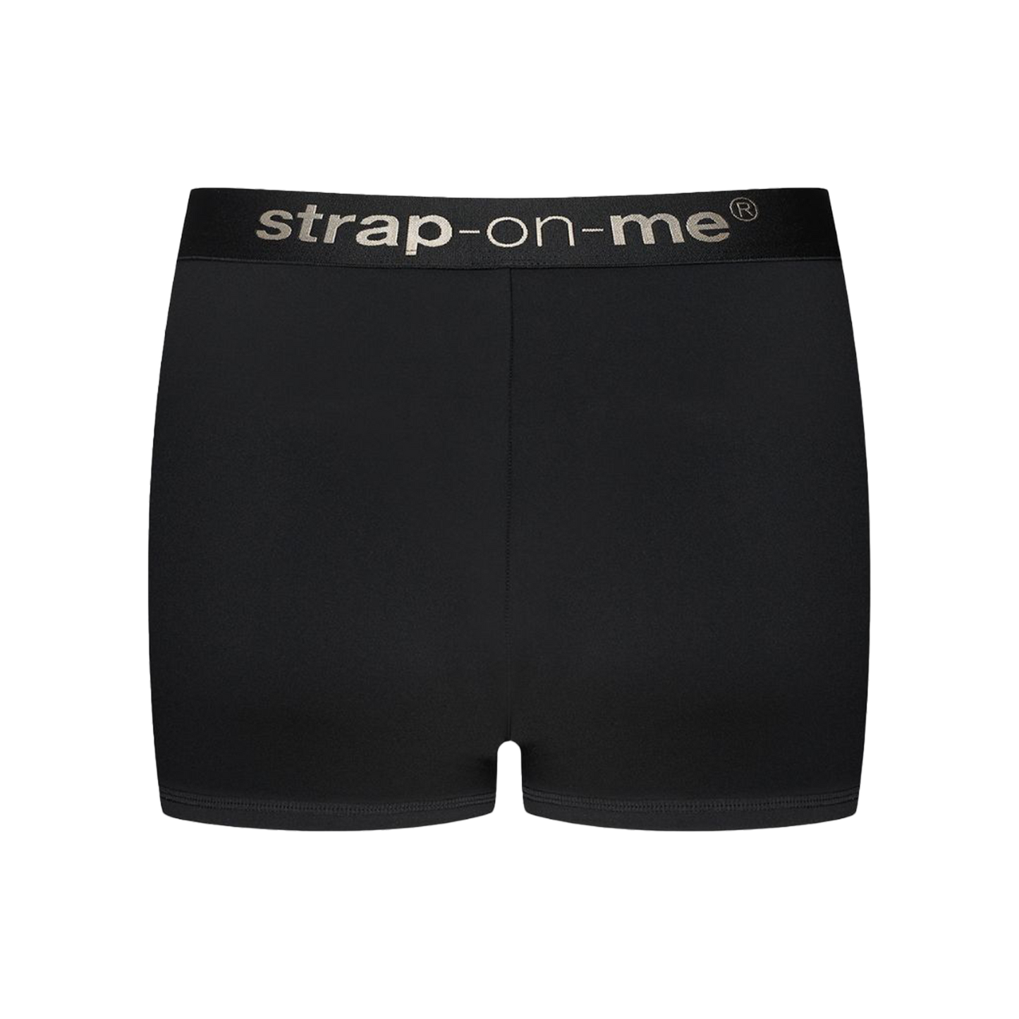 Strap-On-Me - Allure - Strap-On Harnas Short - Zwart-Erotiekvoordeel.nl