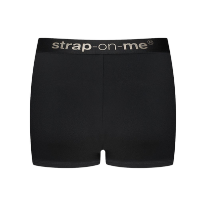 Strap-On-Me - Allure - Strap-On Harnas Short - Zwart-Erotiekvoordeel.nl