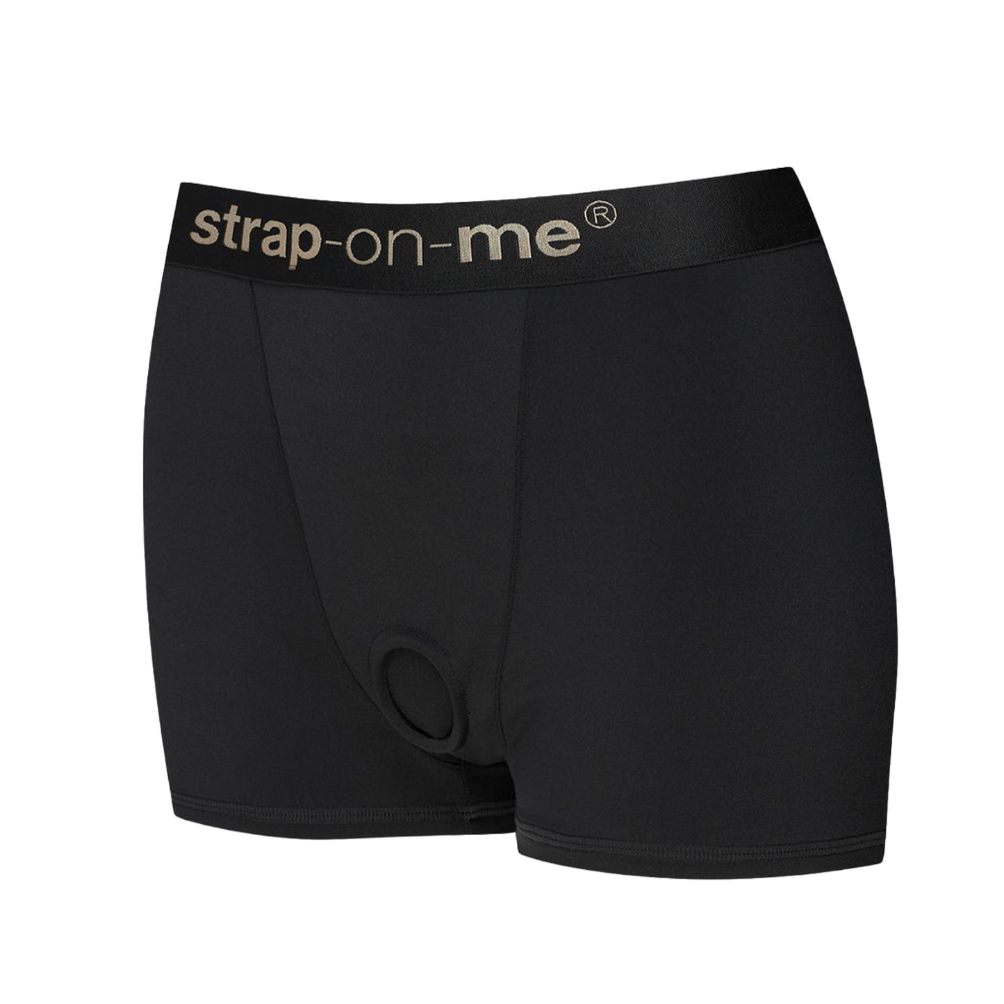 Strap-On-Me - Allure - Strap-On Harnas Short - Zwart-Erotiekvoordeel.nl