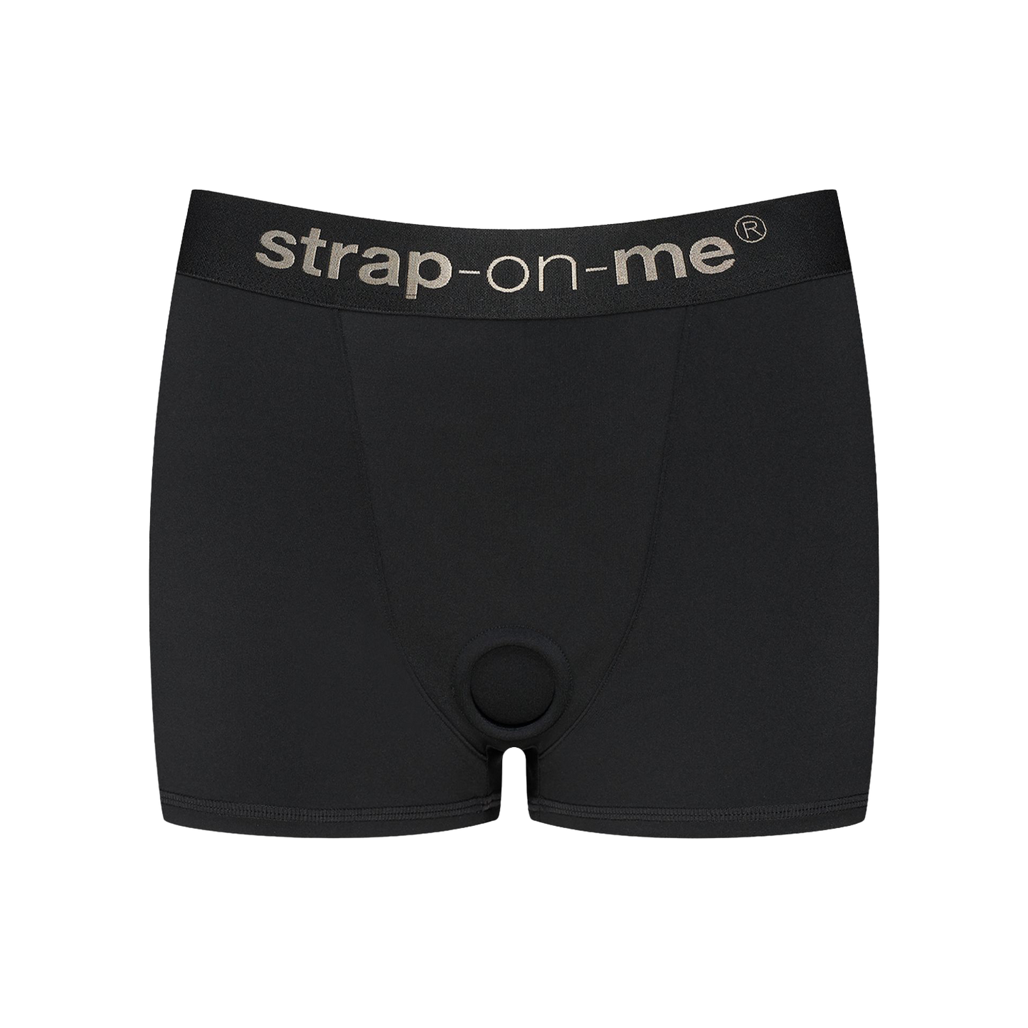 Strap-On-Me - Allure - Strap-On Harnas Short - Zwart-Erotiekvoordeel.nl