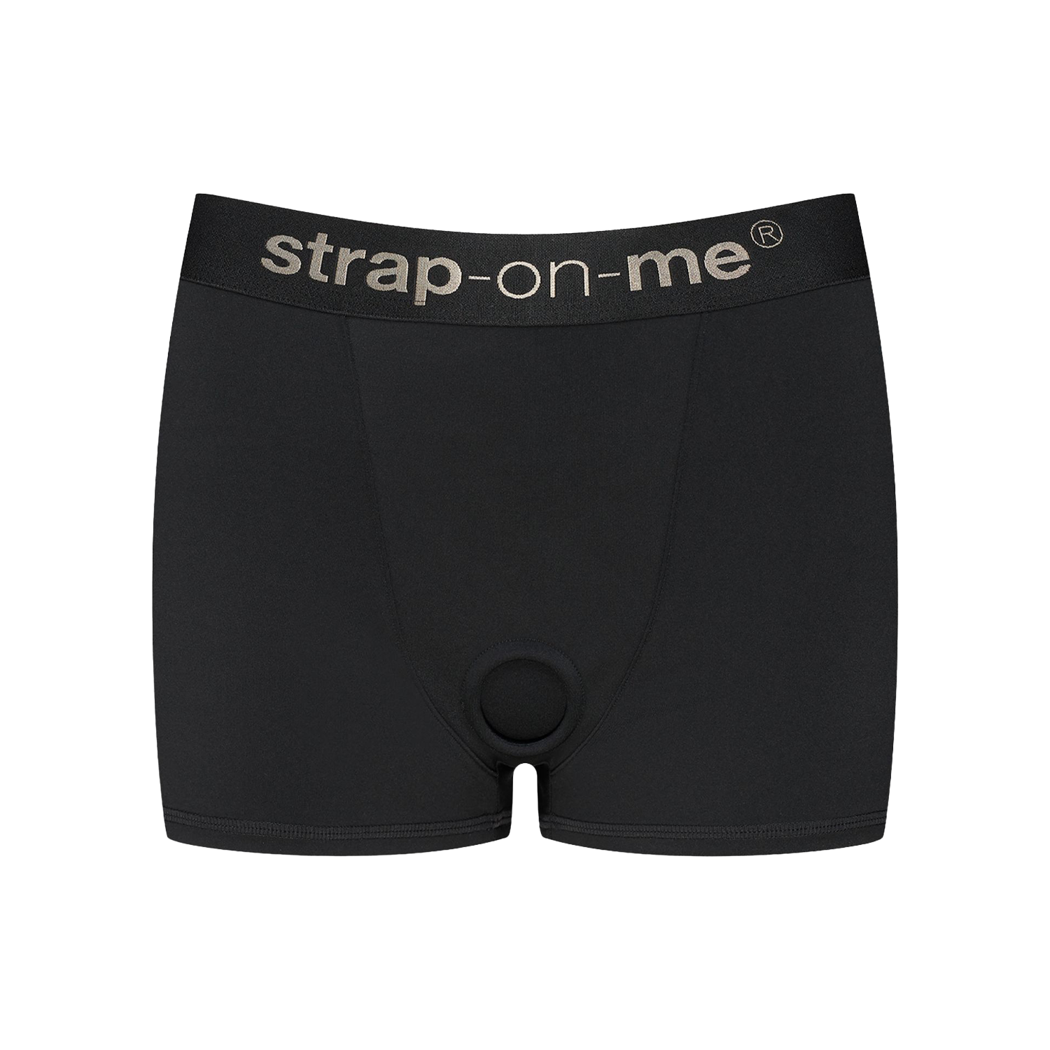 Strap-On-Me - Allure - Strap-On Harnas Short - Zwart-Erotiekvoordeel.nl