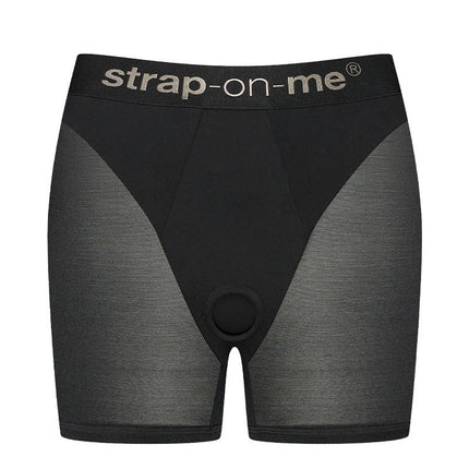Strap-On-Me - Halo - Strap-On Harnas Broekje - Zwart-Erotiekvoordeel.nl