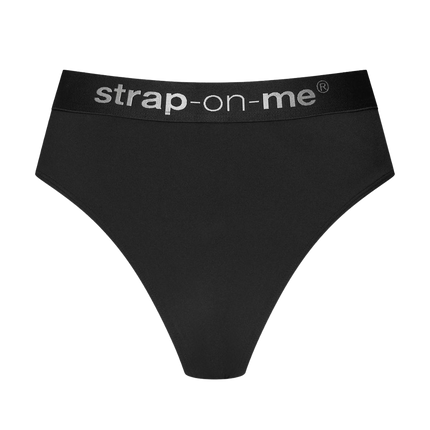 Strap-On-Me - Idole - Strap-On Harnas Slip - Zwart-Erotiekvoordeel.nl
