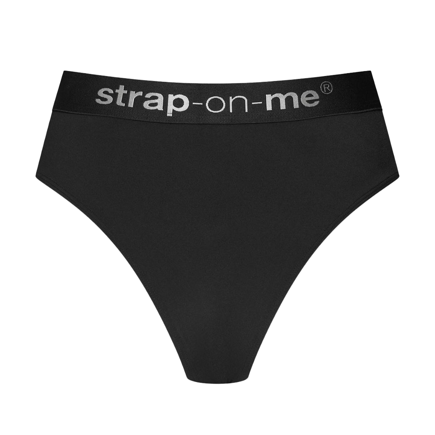 Strap-On-Me - Idole - Strap-On Harnas Slip - Zwart-Erotiekvoordeel.nl
