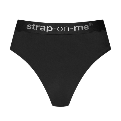 Strap-On-Me - Idole - Strap-On Harnas Slip - Zwart-Erotiekvoordeel.nl