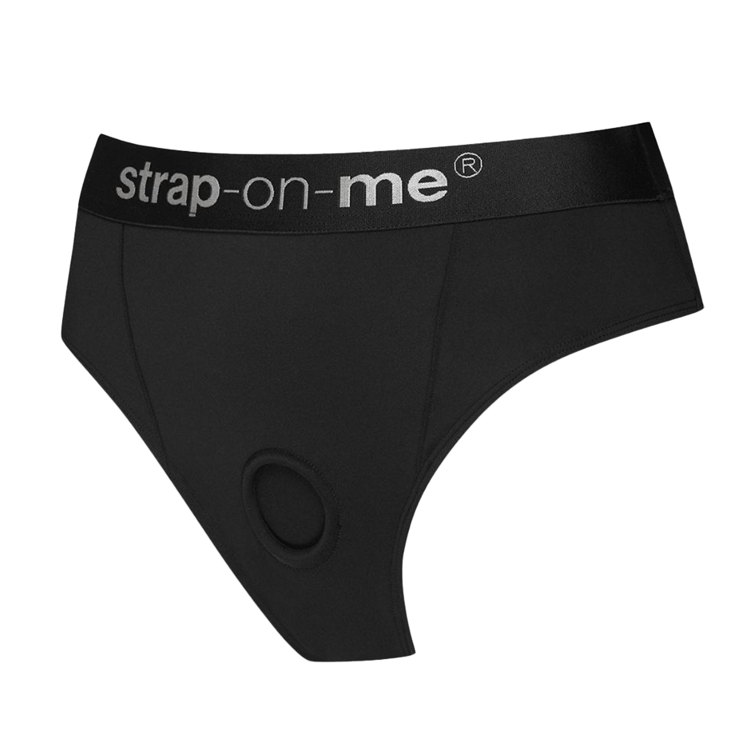 Strap-On-Me - Idole - Strap-On Harnas Slip - Zwart-Erotiekvoordeel.nl