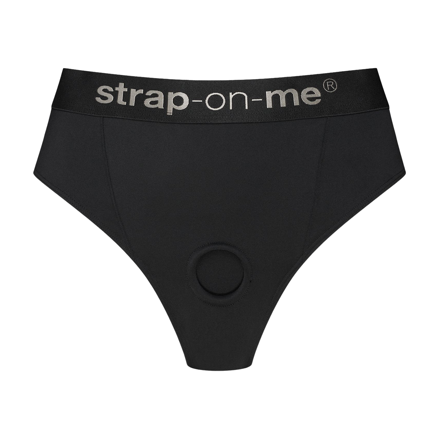 Strap-On-Me - Idole - Strap-On Harnas Slip - Zwart-Erotiekvoordeel.nl