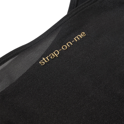 Strap-On-Me - Signature - Strap-On Harnas Body - Zwart-Erotiekvoordeel.nl