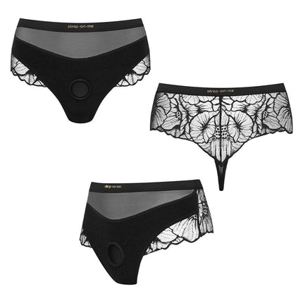 Strap-On-Me - Sublime - Strap-On Harnas - Zwart-Erotiekvoordeel.nl